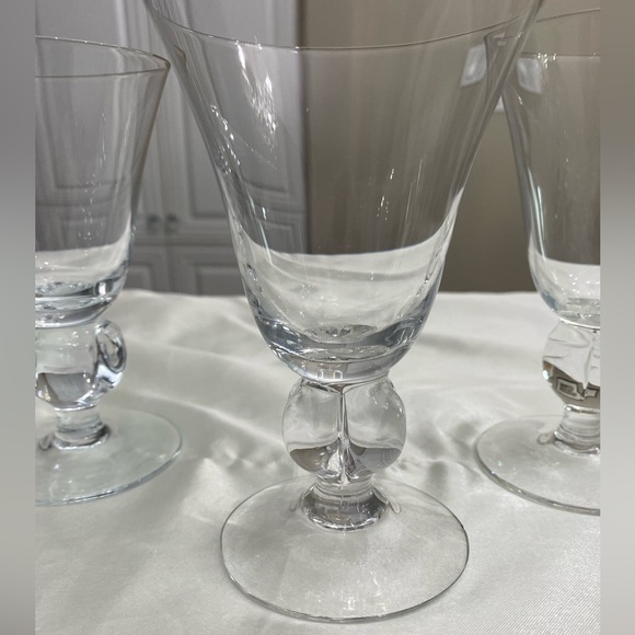 SET OF 3 VERY RARE BLANKA BY MALERAS SWEDEN SMALL WINE GLASSES - Picture 3 of 8